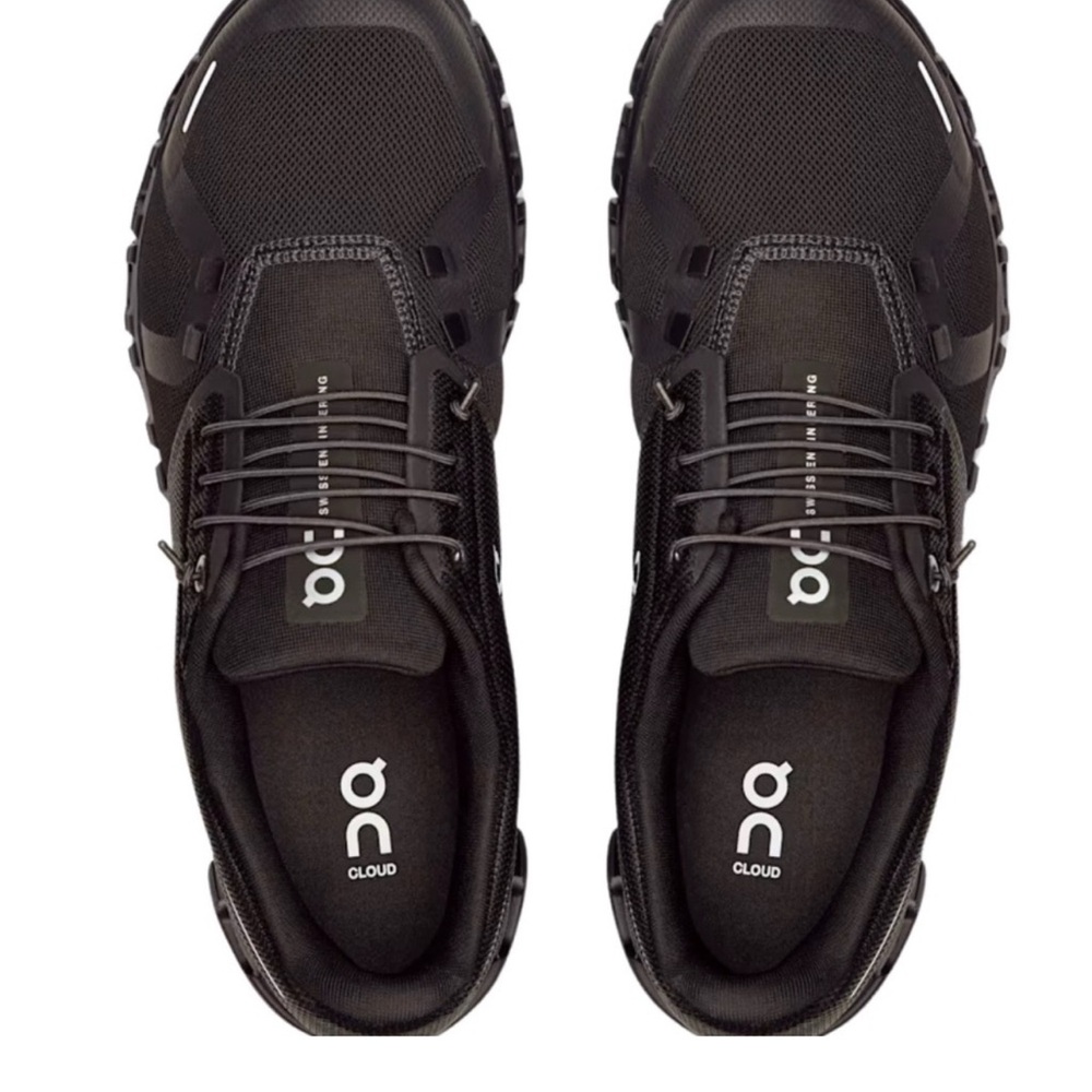 On Running Cloud 6 MEN’S Black Sneakers 🏃♂️🏃♀️SIZE 10.5 - Picture 4 of 6
